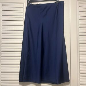 J Crew Factory Navy Blue Women's Skirt